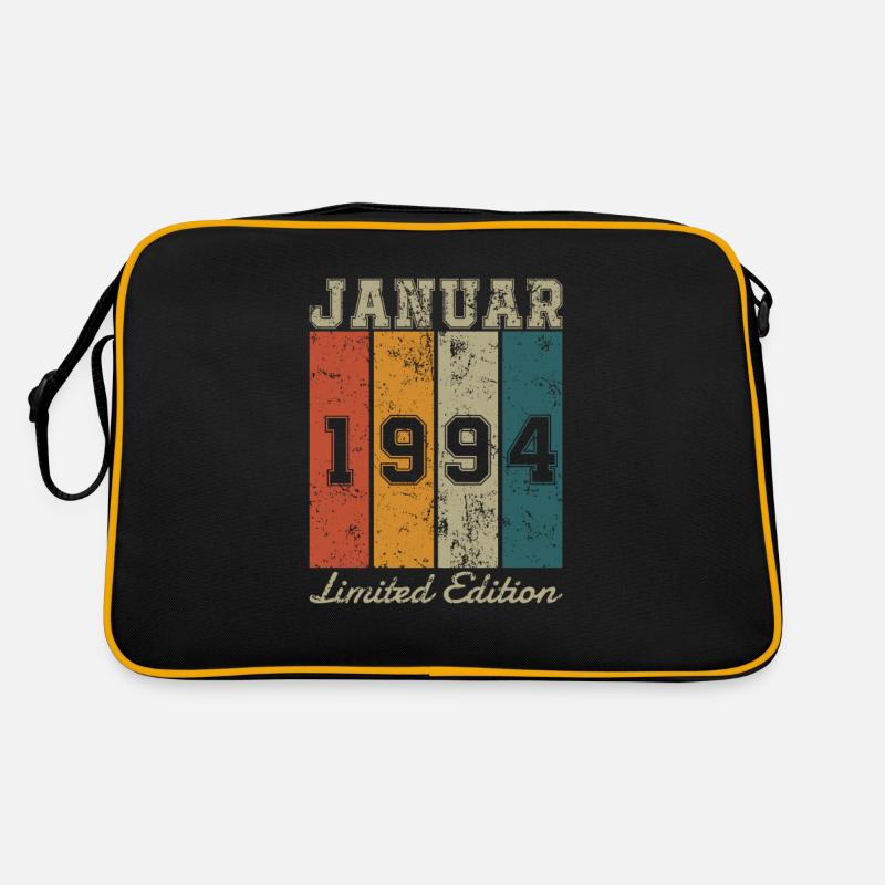 Geburtstag: Januar 1994 - Limited Edition Retro Retro Tasche