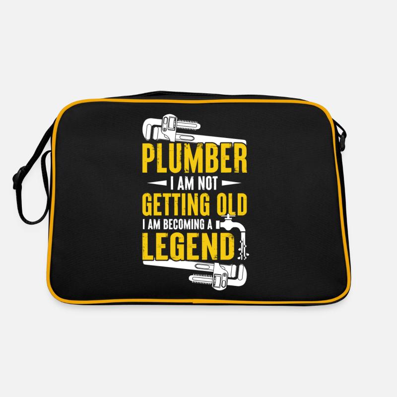 Heating construction Heating installer Retro Bag