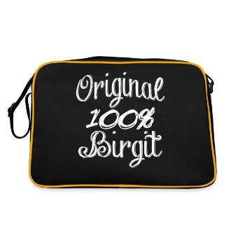 Original 100% Birgit - Sac Retro - noir/or - Dos