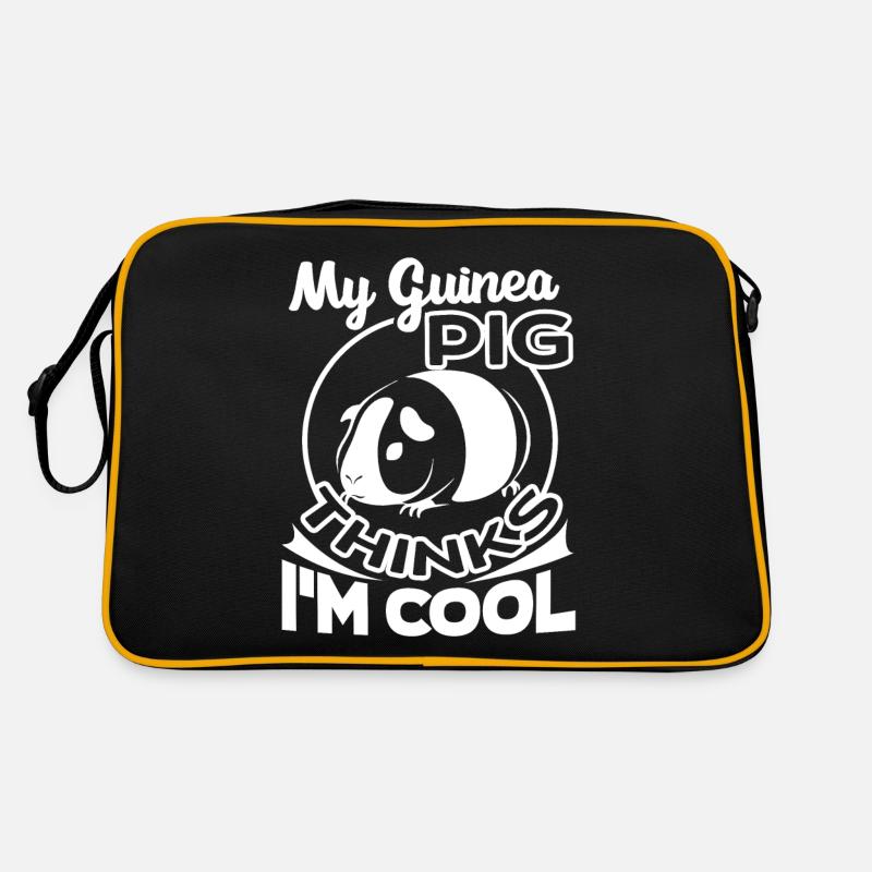 Guinea Pig My Guinea Pig Thinks I'm Cool Retro Bag