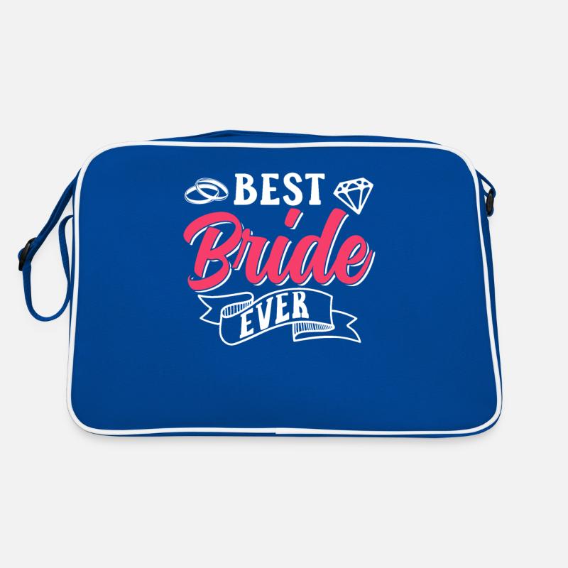 Best Bride Ever Wedding Brides Marriage Retro Bag