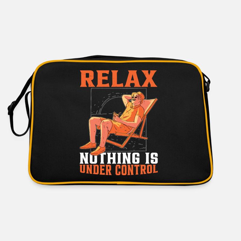 Relax, Nothing Is Under Control 30 Retro Tasche