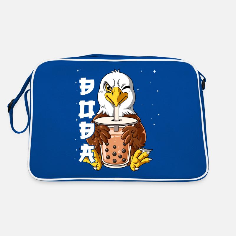 Boba Tea Eagle Bubble Tea Sac Retro
