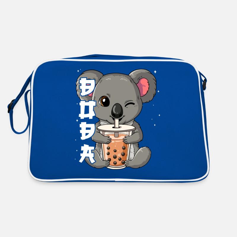 Boba Tea Koala Bubble Tea Sac Retro