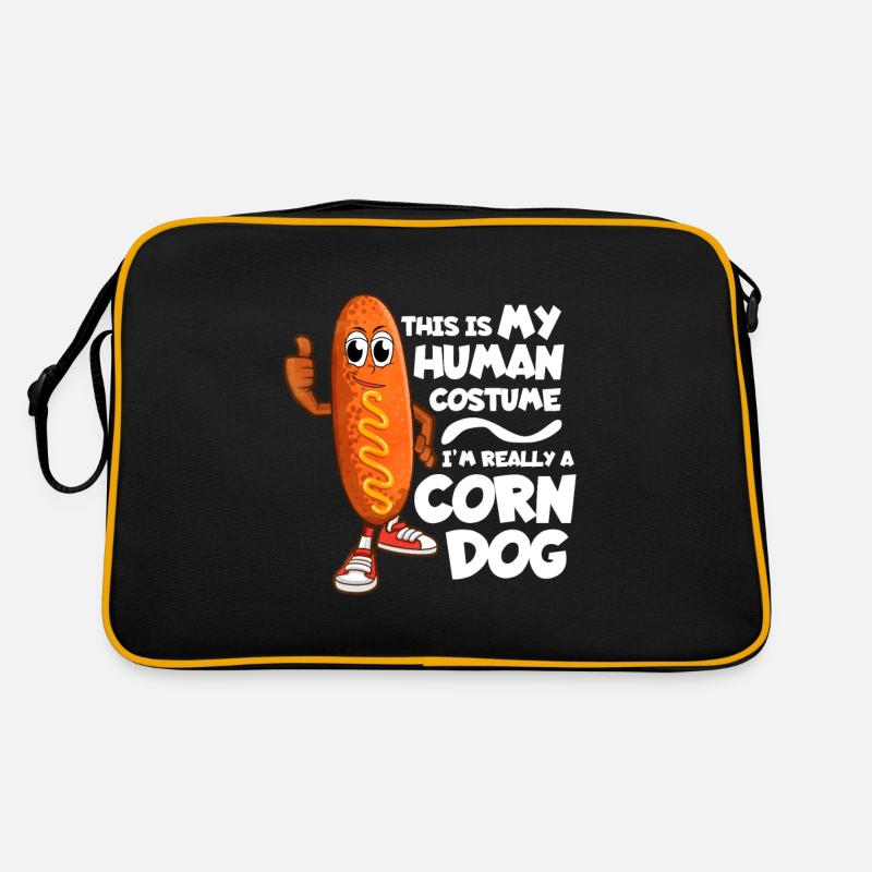 Costume de nourriture pour chiens de maïs Sac Retro