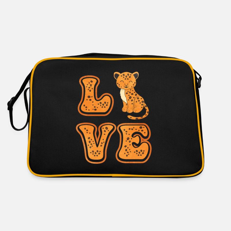 Jaguar Liebe Retro Tasche