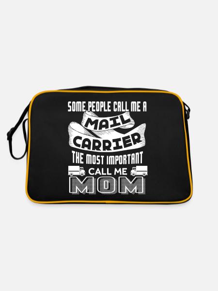 Mail Carrier Mail Carrier Mom - Retro Bag - black/gold - Back