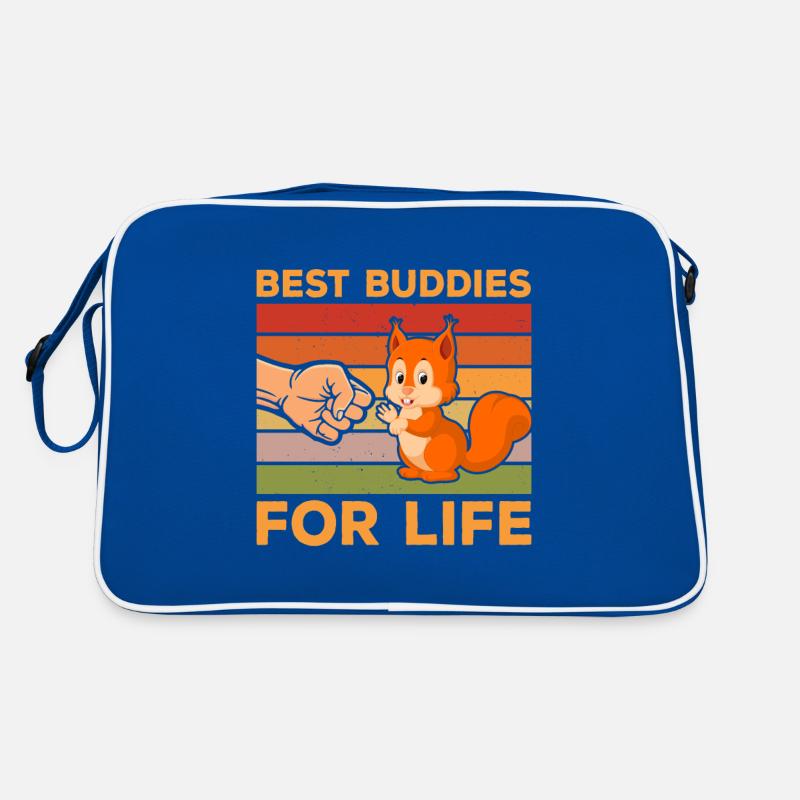 Best Buddies For Life Attitude Mindset Retro Bag