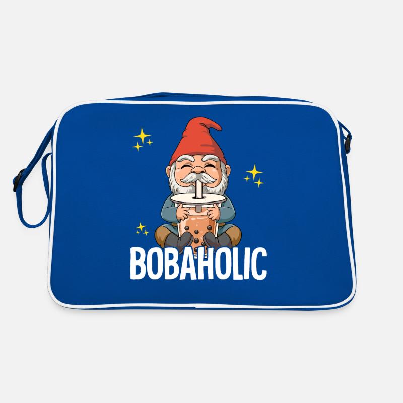Bubble Tea Gnome Boba Tea Bobaholic Retro Bag