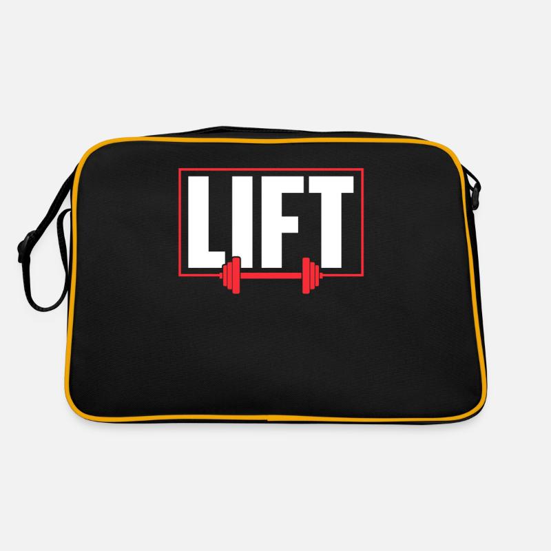 Lift Gym Vektløfting Vektløfting Retro veske