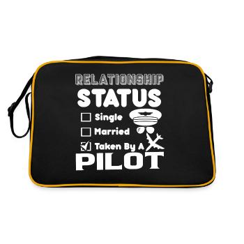 Pilot Pilot Relationship Status - Retro Bag - black/gold - Back