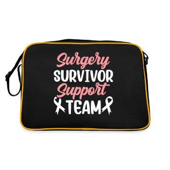 Opération Équipe de soutien aux survivants Chirurgie du cerveau - Sac Retro - noir/or - Dos