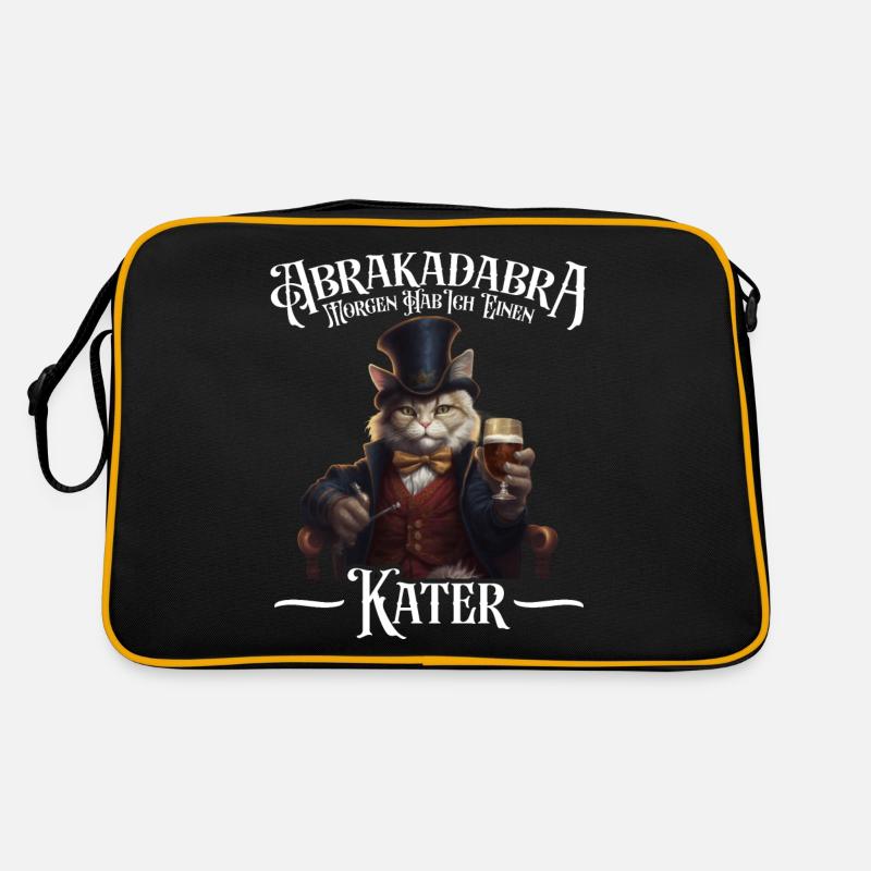 Abrakadabra Morgen Hab Ich Einen Kater Mallorca Retro Tasche