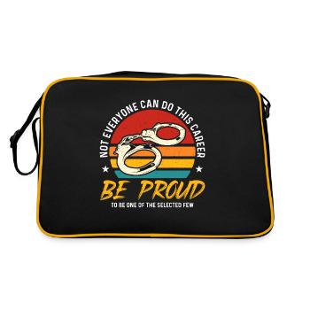 Corrections Officer Not Everyone Can Retro Prisons - Retro Bag - black/gold - Back
