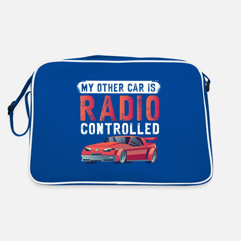 RC Auto Hobby Spruch Ferngestuertes Auto Retro Tasche
