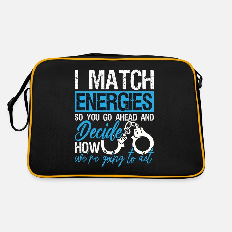 Agent de probation I Match Energies So Prison Guard Sac Retro