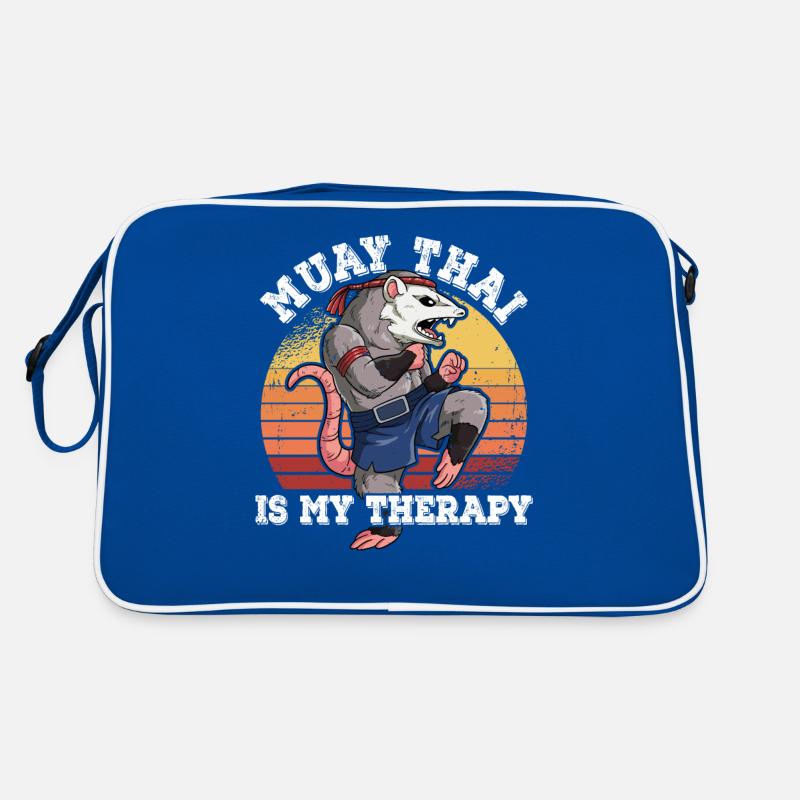 Muay Thai Is My Therapy Retro Bag