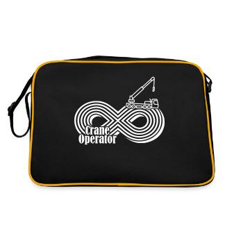 Crane Operator Infinity Crane Operator - Retro Bag - black/gold - Back