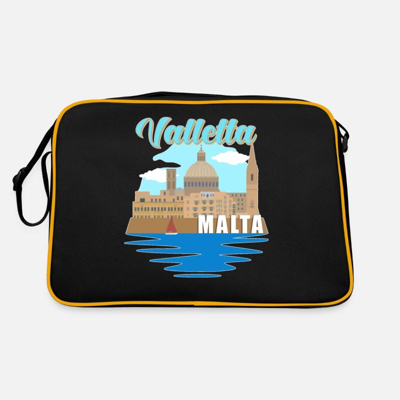 Valletta Malte Souvenir Sac Retro