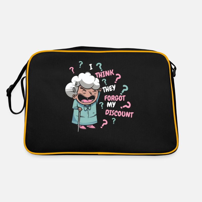 Rentner Rente Humor Retro Tasche