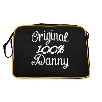 Original 100% Danny - Sac Retro - noir/or - Dos