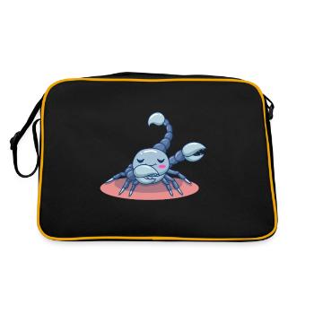Scorpion - Retro Bag - black/gold - Back