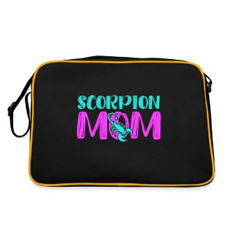 Scorpion - Retro Bag - black/gold - Back