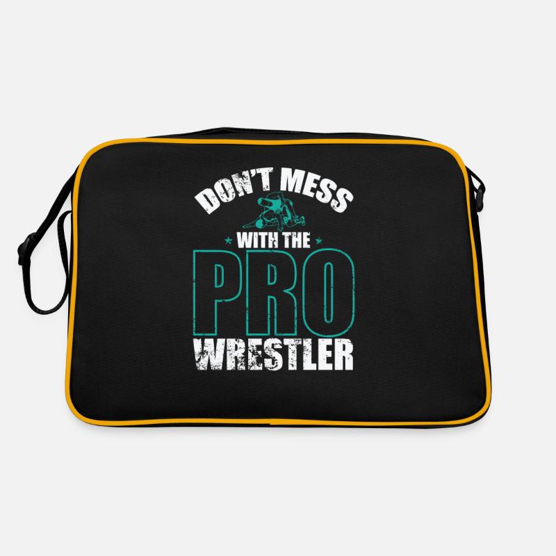 Don't Mess With the Pro Wrestler Showkampf Retro Tasche