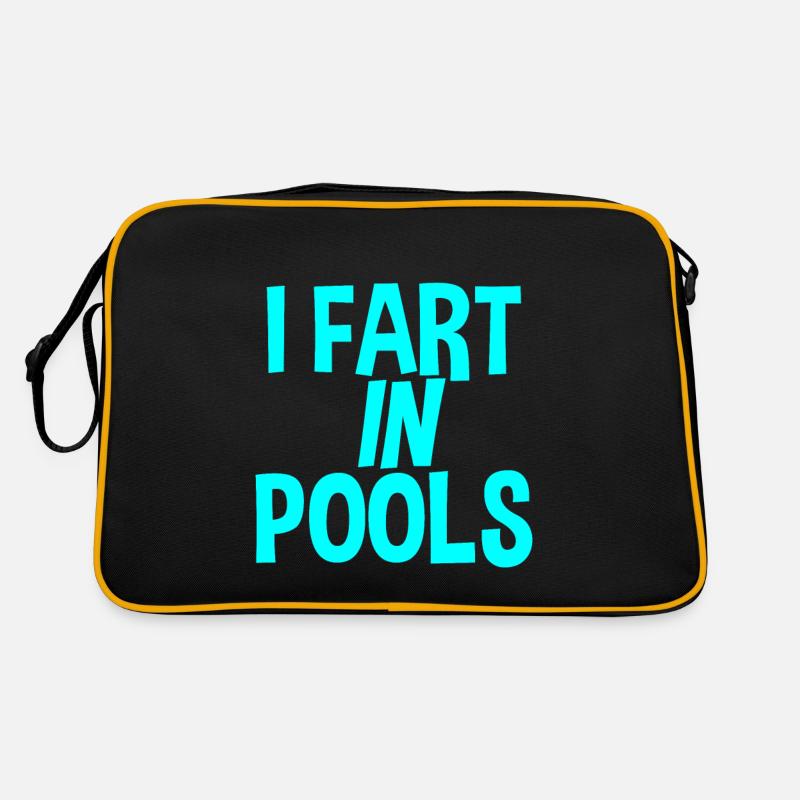 Je pète dans les piscines Sac Retro