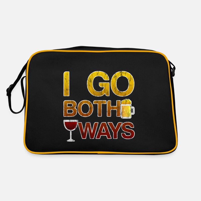 Je vais dans les deux sens 3 Sac Retro