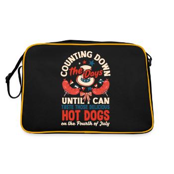 Counting down the days until I can taste those - Retro Bag - black/gold - Back