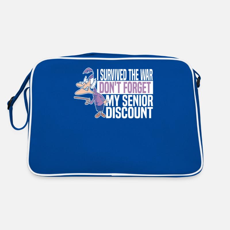 Rentner Rente Humor Retro Tasche