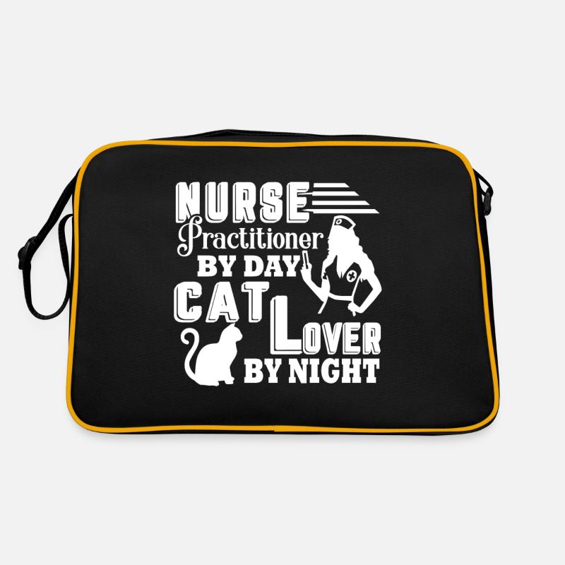 Nurse Practitioner Nurse Practitioner Cat Lover Retro Bag