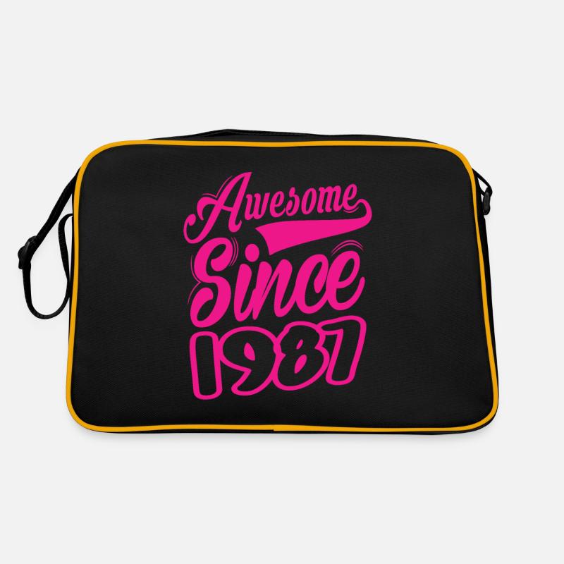 Awesome Since 1987 Retro Tasche