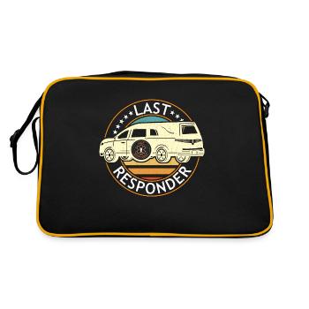 Embalmer Last Responder Retro Mortician Embalmers - Retro Bag - black/gold - Back