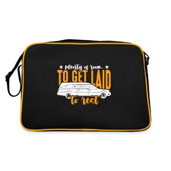 Embalmer Plenty Of Room To Get Laid Embalming - Retro Bag - black/gold - Back