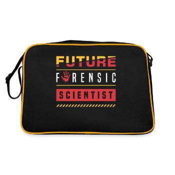 Criminalistique Autopsie du futur médecin légiste - Sac Retro - noir/or - Dos