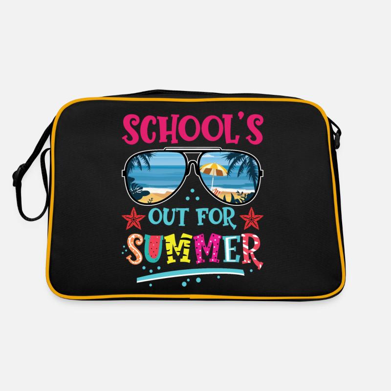 Rétro Le dernier jour d’école est terminé pour les enseignants d’été Sac Retro