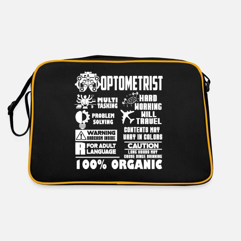 Optometrist Optometrist Solve Problems Retro Bag
