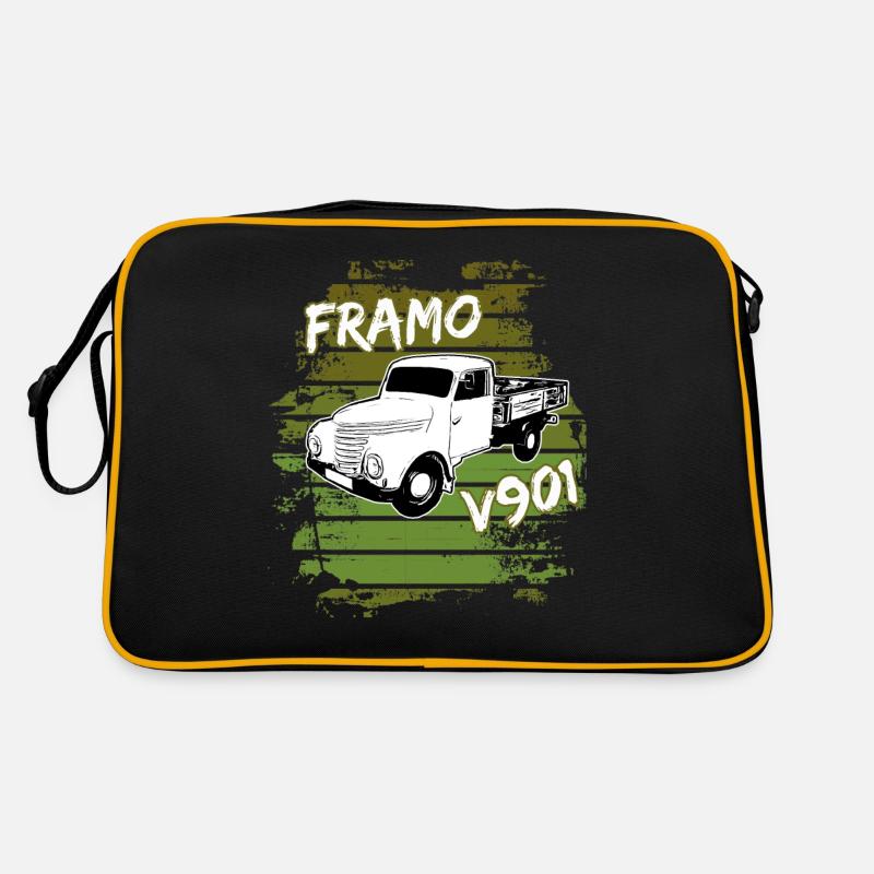 Framo flatbed transporter truck DDR IFA Oldtimer Retro Bag