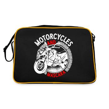 Motos Et Mascara 2 - Sac Retro - noir/or - Dos