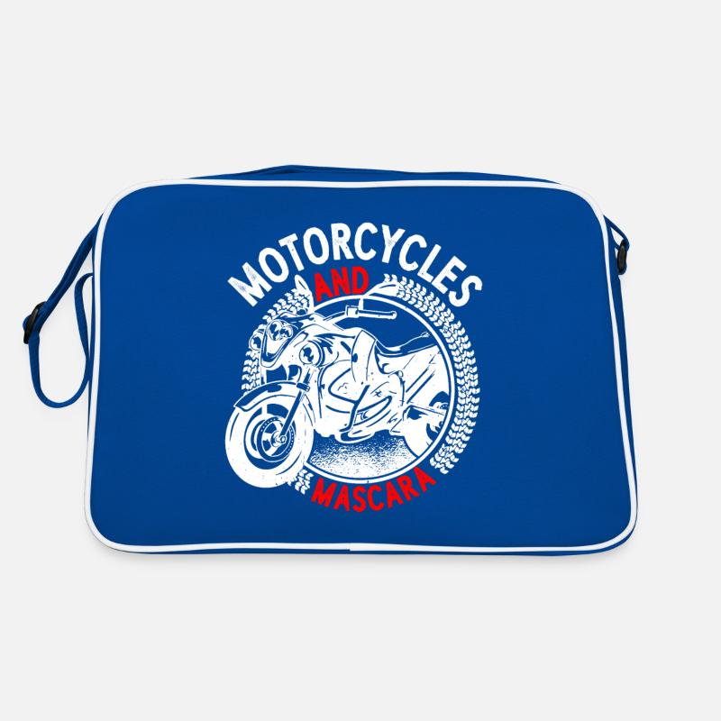 Motorcycles And Mascara 2 Retro Tasche