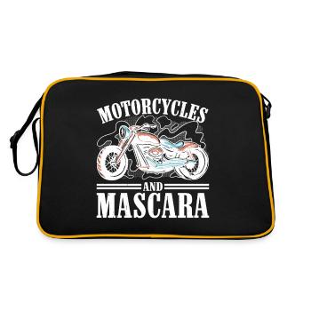 Motos Et Mascara - Sac Retro - noir/or - Dos