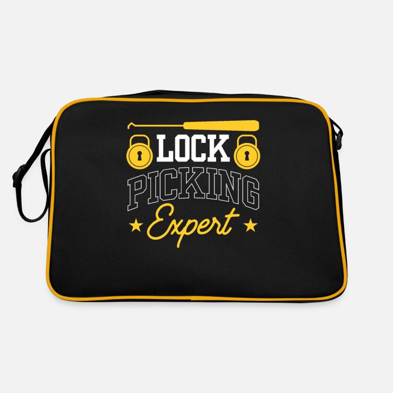 Lockpicking Experte Lock Picking Knacken Schloss Retro Tasche