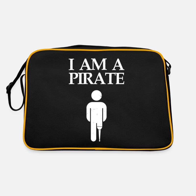 Cadeau de prothèse de jambe amputée Sac Retro