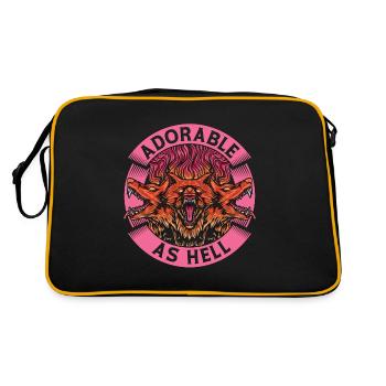 Mythologie grecque adorable comme l’enfer Mythologie Dieu - Sac Retro - noir/or - Dos