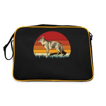 Jackal - Retro Bag - black/gold - Back