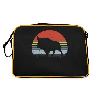 Phacochère - Sac Retro - noir/or - Dos