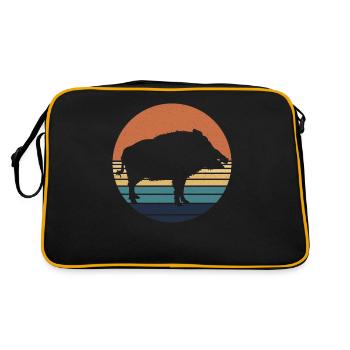 Phacochère - Sac Retro - noir/or - Dos