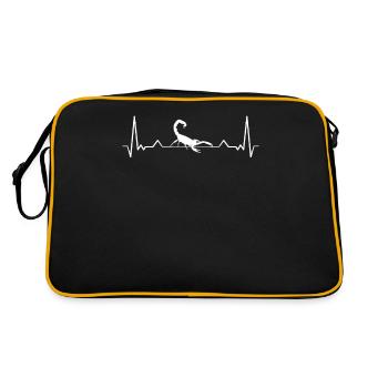 Scorpion - Retro Bag - black/gold - Back